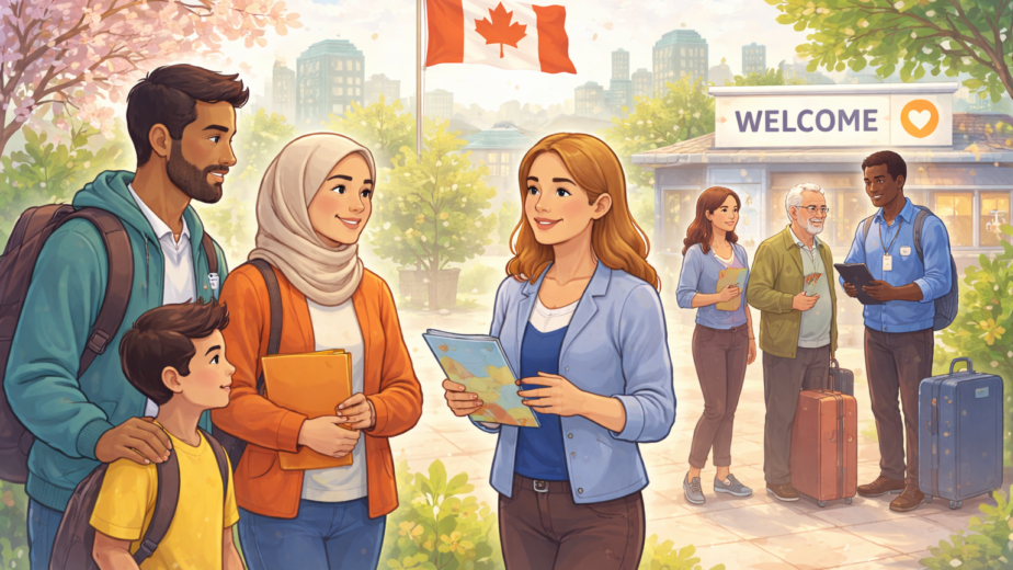 Supporting Newcomers on Their Journey to a New Life in Canada